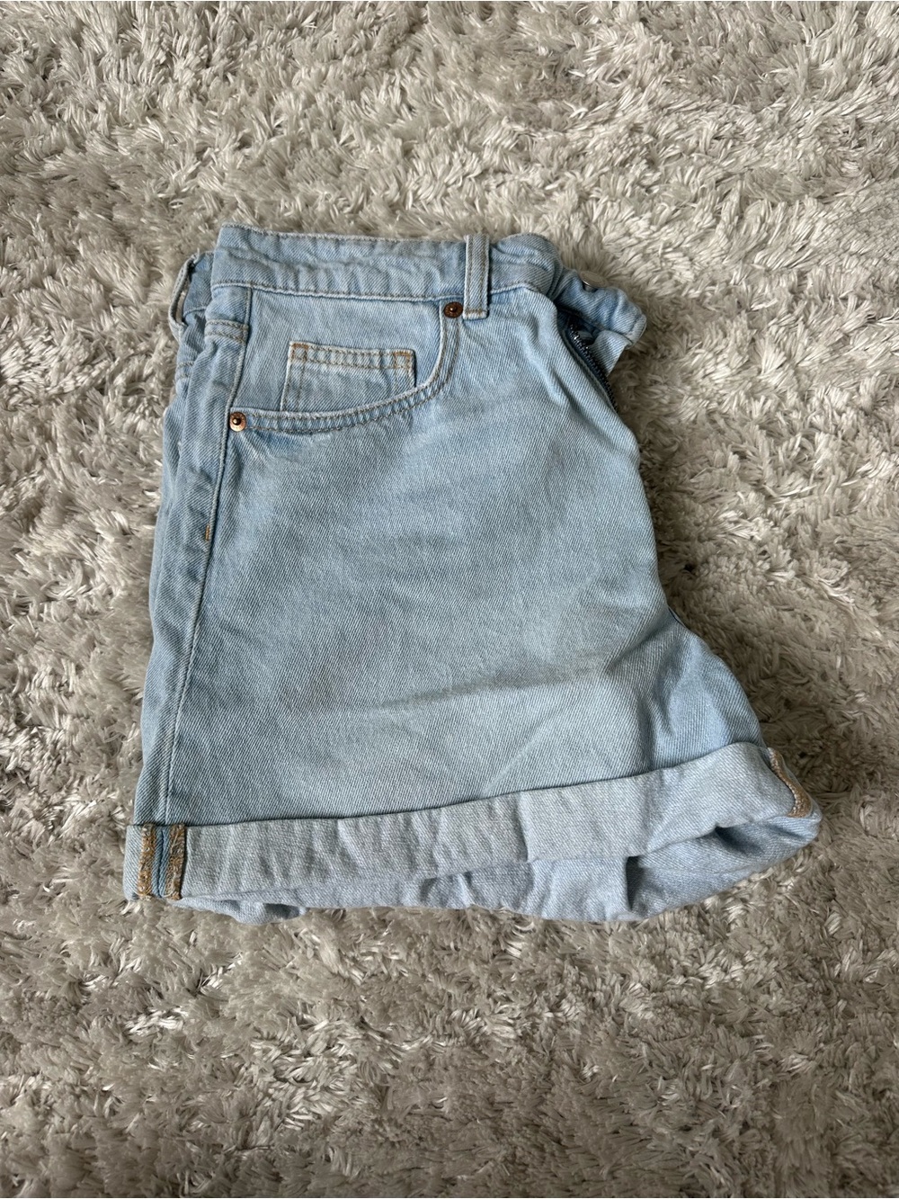H&M Light Blue Jean Shorts